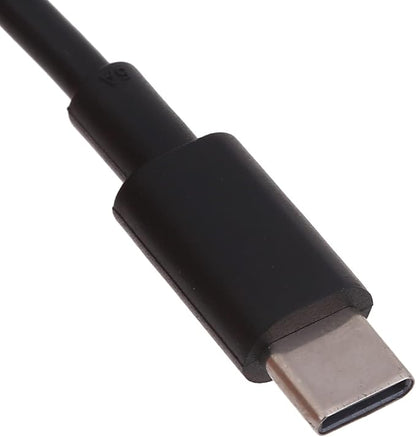 USB-C Extension Cable with Inline On/Off Switch - 6ft Power Control for Monitors, Printers and Gaming | Gold-Plated Connectors and 4K Video Support (Black)