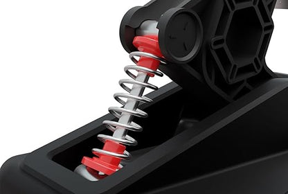 DOYO Racing Wheel Pedals, PC Gaming Steering Wheel Pedal Set, Swappable Springs, Adjustable, Durable, Compatible with PC Win11/Win10/Win7