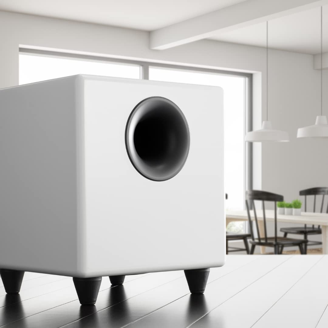 Audioengine S8 Powered Subwoofer – 250W Wireless-Ready 8-Inch Bass Speaker