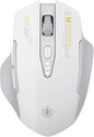 Bluetooth Mouse - Multi-Device Wireless, Upgraded Tri-Mode (BT 5.0/4.0+2.4G Hz) Rechargeable Ergonomic Mouse, 4 Adjustable DPI, Coldless for Laptop and PC