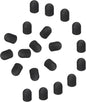 MECCANIXITY 60Pcs Replacement Stylus Pen Tips 5.5mm Conductive Capacitive Touch Screen Pens Tips Silicone Rubber, Black