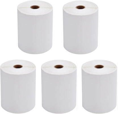 FungLam 4x6 Direct Thermal Shipping Labels for Zebra 2844 ZP-450 ZP-500 ZP-505 (80 Rolls, 250 Labels/Roll)
