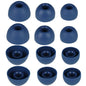 Aginkgo Replacement Ear Tips for Beats Fit Pro, Beats Studio Buds+, Beats Studio Buds, Beats Solo Buds Silicone Earbuds Washable Noise Isolation, Fit in The Charging Case, 6 Pairs S/M/L (Tidal Blue)