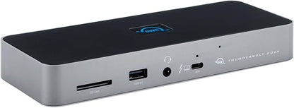 OWC 11-Port Thunderbolt Dock, 96W Charging, Single 8K Display or Dual 5K displays, 3 x Thunderbolt, 4 x USB, GbE, SD, Compatbile M1/M2 Macs, Thunderbolt 3 Macs, Thunderbolt 4 PCs, and USB-C Devices