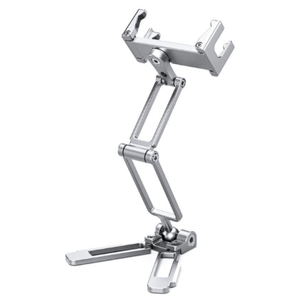 LEOFOTO PS-4 Silver Ultra Compact & Lightweight Smartphone Clamp/Holder/Video/Selfie Stand/Easel Arca/RRS Compatible