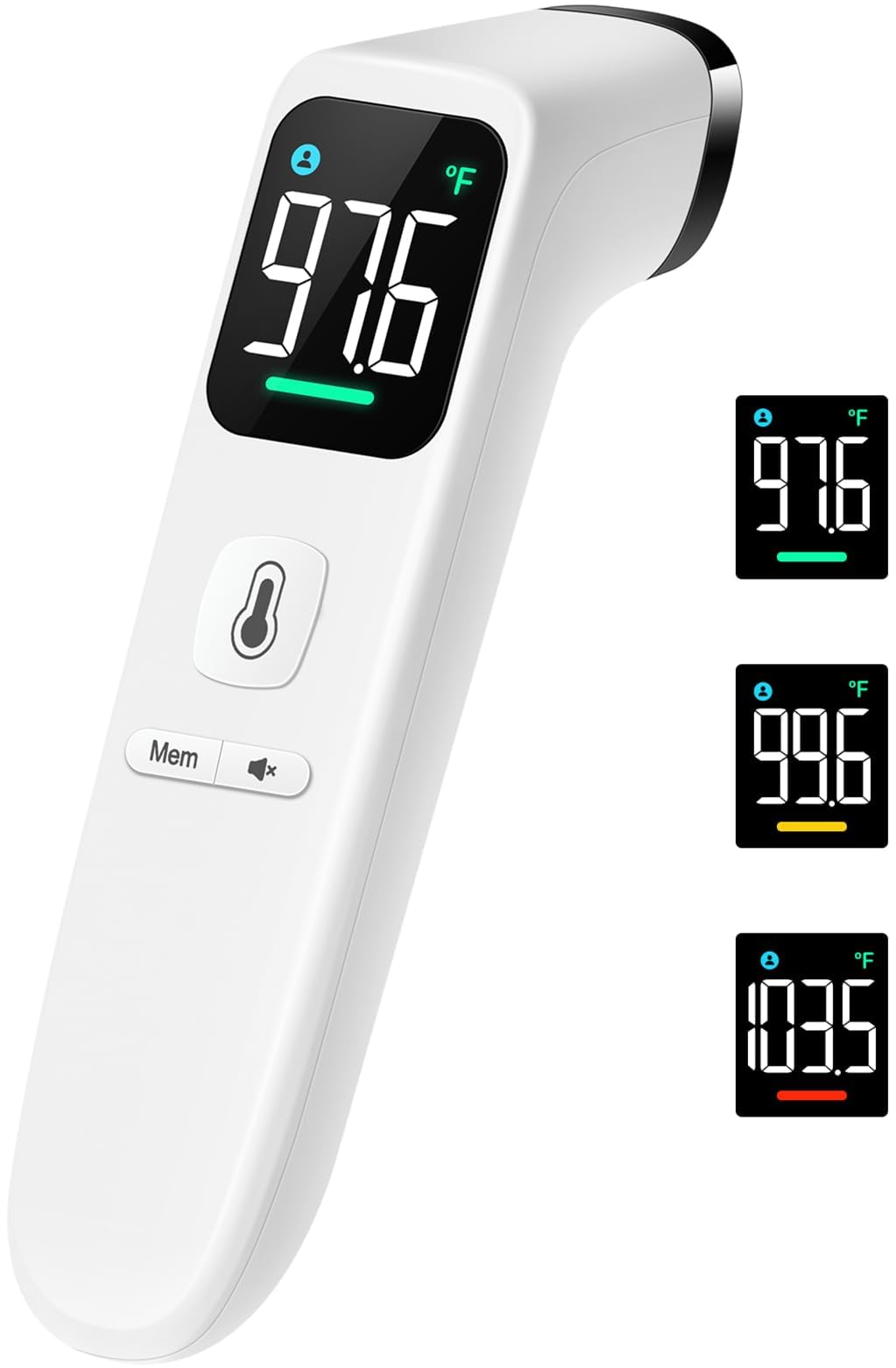 Viproud Touchless Thermometer for Kids and Adults, Accurate 1-Second Result