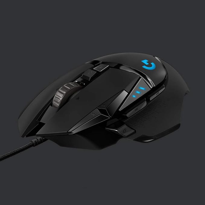 Logitech G502 Hero Wired Gaming Mouse + G Pro X Gaming Headset Bundle - Black