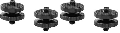 CAMVATE 1/4"-20 Male Thread Screw Double End (2 Pieces) - 2417 (Pack of 2)
