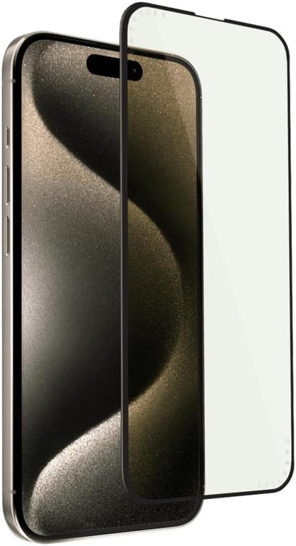 CASETiFY Impact Anti-Blue Light Screen Protector [Strengthened 9H aluminosilicate Glass, applicator Included] for iPhone 15 Plus