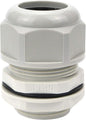 XHF 5 Pcs 1" IP68 Strain Relief Nylon Cord Grip Waterproof NPT Cable Glands Adjustable UL Listed and RoHS Compliant (Grey)