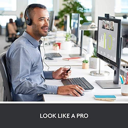 Logitech C920x HD Pro + Logitech for Creators Litra Glow - The Perfect Solution for Great on-Camera Looks
