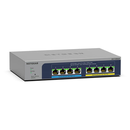NETGEAR 8-Port PoE 2.5G Ethernet Easy Smart Managed Switch (MS108EUP)