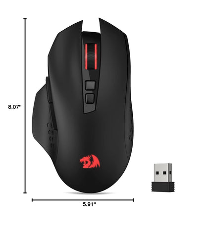 Redragon M656 Wireless Optical Gaming Mouse 4000 DPI Remapping Keys