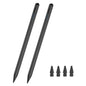 2 Pieces Stylus Pen for AMZ HD 10, Max 11, HD 8 Stylists Tablets, iPad, Samsung, Lenovo, Pixel, and All Touch Devices (Black)
