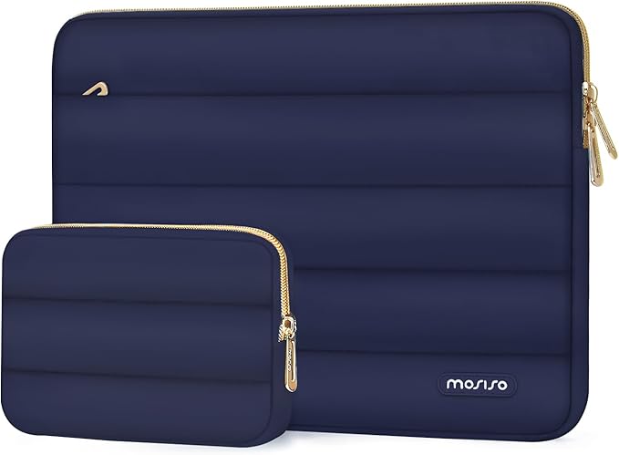 MOSISO Laptop Case 17.3 inch,17-17.3 inch Puffy Laptop Sleeve Carrying Case
