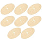 PATIKIL Desk Grommet 2-1/16", 8 Pcs Round Cable Grommet Cord Hole Cover with Adhesive Tape Flexible Table Wire Organizer for Office Home Table Countertop, Yellow