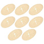 PATIKIL Desk Grommet 1-9/16", 8 Pcs Round Cable Grommet Cord Hole Cover with Adhesive Tape Flexible Table Wire Organizer for Office Home Table Countertop, Black