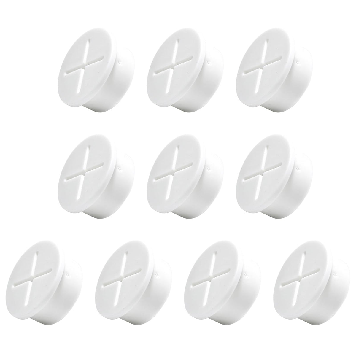 EASYEAH 5 Pcs Desk Grommet 2" / 50 mm, Desk Hole Cover for Cables