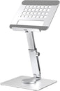 GuaziV 360° Adjustable Tablet Stand - Ergonomic Foldable Holder for iPad 10.2-12.9”, Kindle, Phones 4-13”, Anti-Slip Desktop Mount for Work, Cooking, Gaming & Reading