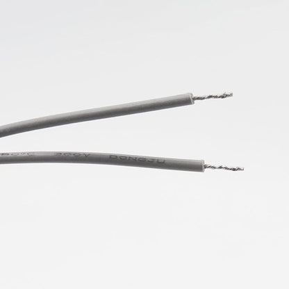 Magnetic Reed Switch Wired Surface Mount Normally Open NO Contact Sensor Alarm Magnetic Door Switch with 2 Wires, Zinc Alloy Sliver, OC-60