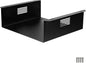 Ilyapa Under Desk CPU Mount, Steel Under Desk Computer Mount Vented Sides, PC Wall Storage, Laptop Stand, Shelf for Office Storage, 4x12x11 Inches