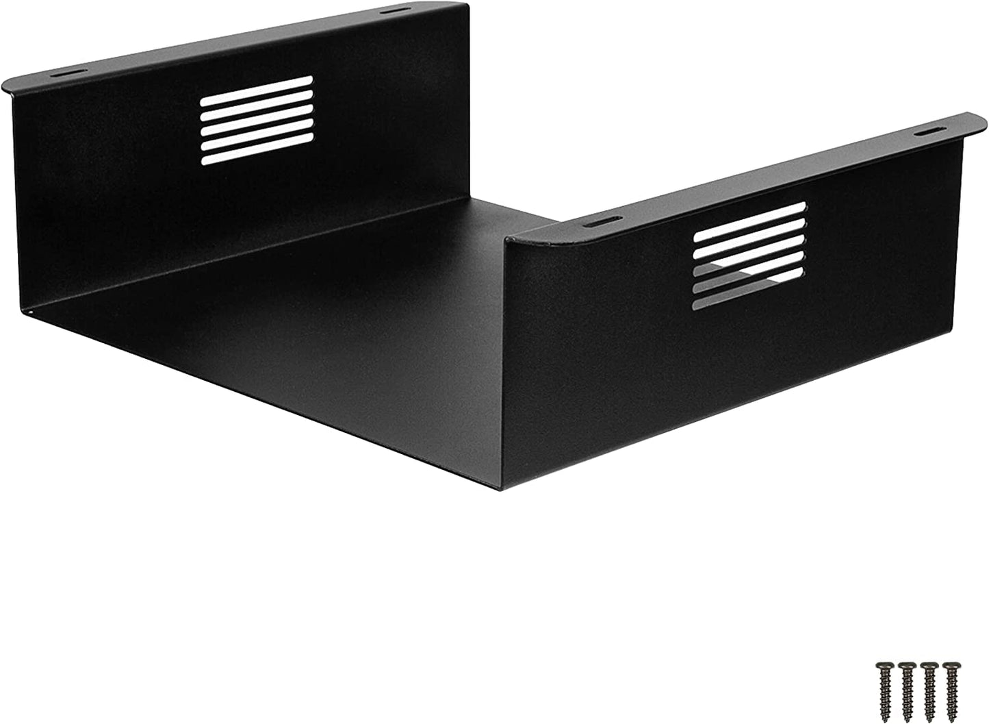 Ilyapa Under Desk CPU Mount, 4 x 12 x 11 Inch, Steel Computer