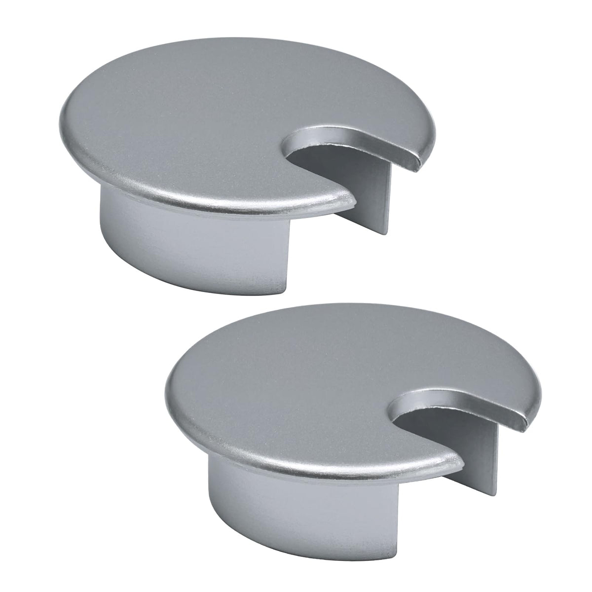 EASYEAH 2 Pcs Desk Grommet 2" / 50 mm, Zinc Alloy Desk Cord Hole Cover