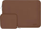 MOSISO Laptop Case 13 inch, 13 inch Laptop Sleeve Bag Compatible with MacBook Air 13 M4 M3 M2 M1 2025-2018 / Pro 13 M2 M1 2025-2016, Neoprene Computer Sleeve Bag with Small Case, Caramel Brown
