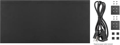 Intellinet 28-Port L2+ Fully Managed PoE+ Switch - with 24 Gigabit Ethernet Ports and 4 SFP+ Uplinks – 370W Power Budget, 30W per Port Max – 3 Yr Mfg Warranty – 561846