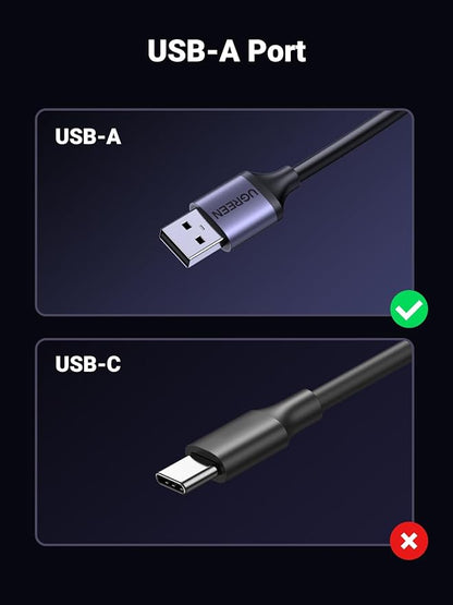 UGREEN USB to Ethernet Adapter 2.5Gb, Ethernet Adapter, Aluminum, USB 3.0 to RJ45 Computer Network Internet LAN Dongle for Laptop, Compatible for MacBook Air/Pro, XPS, Windows, macOS