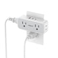TESSAN Surge Protector Outlet Extender, Multi Plug Mini Wall Expander, Grey
