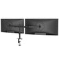 Suptek Dual Monitor Desk Mount, Adjustable Dual Monitor Arm for 2 Monitor Screens up to 43 inch, 15.75" Pole Monitor Stand for Desk, Holds up to 22 lbs, Black(MD9442LB)