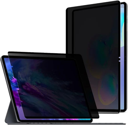 Magnetic 4-Way 360 Degree Privacy Screen Protector for Galaxy Tab S6 Lite 10.4 Inch, Removable Reusable Anti-Spy Anti-Glare Blue Light Filter, [Landscape and Portrait Mode][Supporting