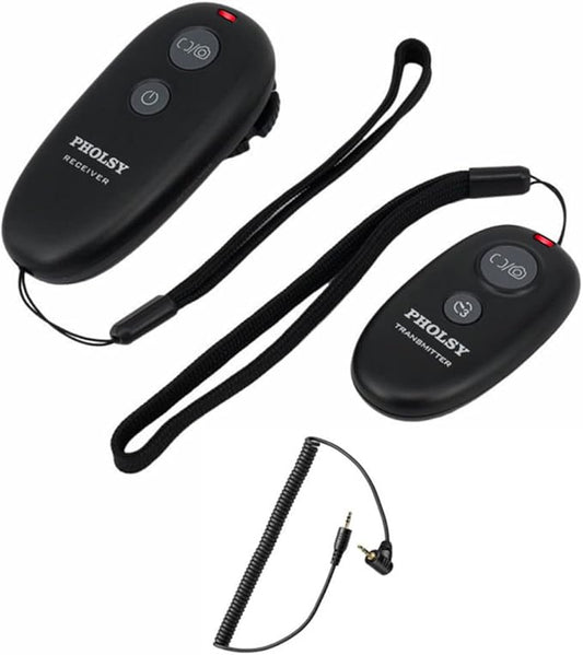 Camera Remote Release PHOLSY C6 Wireless Shutter for Canon Olympus Fuji