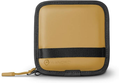 WANDRD Lens Filter Case - Store 4 Filters in Your Camera Backpack or Camera Case, Protect Photography Accessories from Scratches, Dust & Impact (Dallol Yellow)