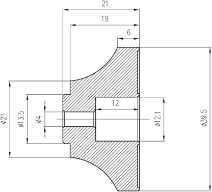 Audiocrast IF4021S HiFi Speaker Isolation Feet Pads 4PCs Stainless Steel 40x21mm Silver Speaker Shock Absorber Vibration Dampener Floor Protector for Audio Subwoofer CD DVD Amplifier Turntable DAC