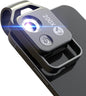 Phone Microscope with CPL Lens/LED Light, Nano Zoom 200X Pocket Microscope Camera Attachment with Universal Clip for Most iPhone/Andriod Phone - The Best Gift to Enjoy Microworld for Kids and Adults