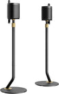 FITUEYES Design Universal Speaker Stand, Adjustable Height Speaker Stands Pair for Satellite & Small Bookshelf Speaker up to 11LBS, Extend 27.5” to 39.3” for Multi-Audio, Master Series