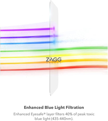 ZAGG invisibleShield Glass Elite VisionGuard+- Screen Protector - with Blue Light Filter - for iPhone 11 Pro, iPhone Xs, iPhone X - Impact Protection