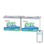 Redodo 2-Pack 12V 200Ah LiFePO4 Battery, 200A BMS, for RV, Marine, Solar