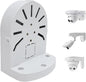 Indoor Outdoor Camera Bracket ABS Plastic Wall Mount L-Shaped Bracket for Security Dome IP Camera Mounting, Junction Box Cable Management (2.5in-SL-1PACK)