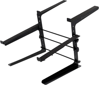 Rockville Rock2d2 Adjustable Dual Shelf DJ Controller Midi Keyboard Laptop Stand