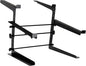 Rockville Rock2d2 Adjustable Dual Shelf DJ Controller Midi Keyboard Laptop Stand