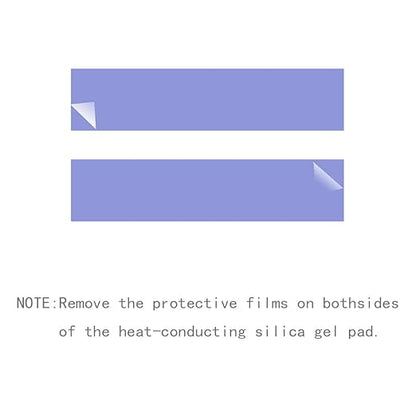 Laptop NVMe M.2 Heatsink kit，Heat Sink Copper for Computer PC PS5 heatsink M2 SSD (6pcs)