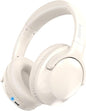 MIDOLA Bluetooth Headphones Over Ear 68H Playtime 6 EQ Wireless Headset with Microphone HiFi Stereo Foldable Lightweight Deep Bass for Travel Home Office Cellphone Milk White