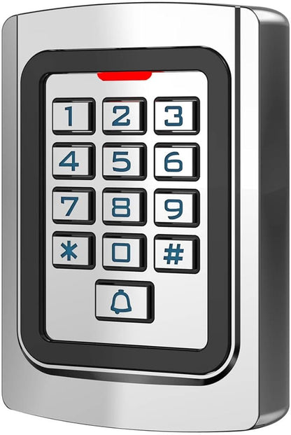 Door Access Control System 600lb Electric Magnetic Door Lock Kit Waterproof Keypad ID Card Smartphone Tuya App Remote Control