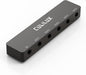 Cubilux Professional 5-Way 3.5mm AUX Splitter, Aluminum Case 5-Channel 1/8” Stereo Headphone Splitter, Multi-Port TRS Audio Share/Split Box/HUB for Speaker Earphones Laptop PC Smartphone Tablet