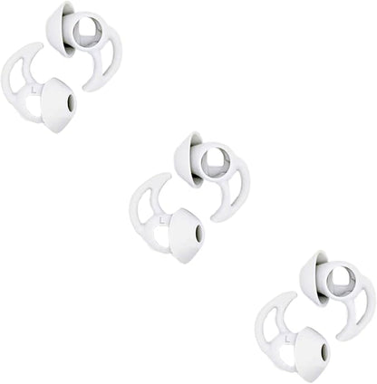 Medium Earbud Replacement Tips Silicone Ear Bud Tips Compatible with Bose Quietcomfort and Sport Headphone Ear Tips Earbud Cap 3 Pairs S M L