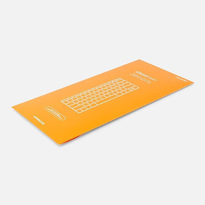 GhostCover Original Premium Ultra Thin Keyboard Cover Protector, Compatible with 2025 2024 2023 2022 2021 M5/M4/M3/M2/M1 Pro/Max MacBook Pro 14/16, M4-M2 MacBook Air 13/15, US ANSI Layout, Clear