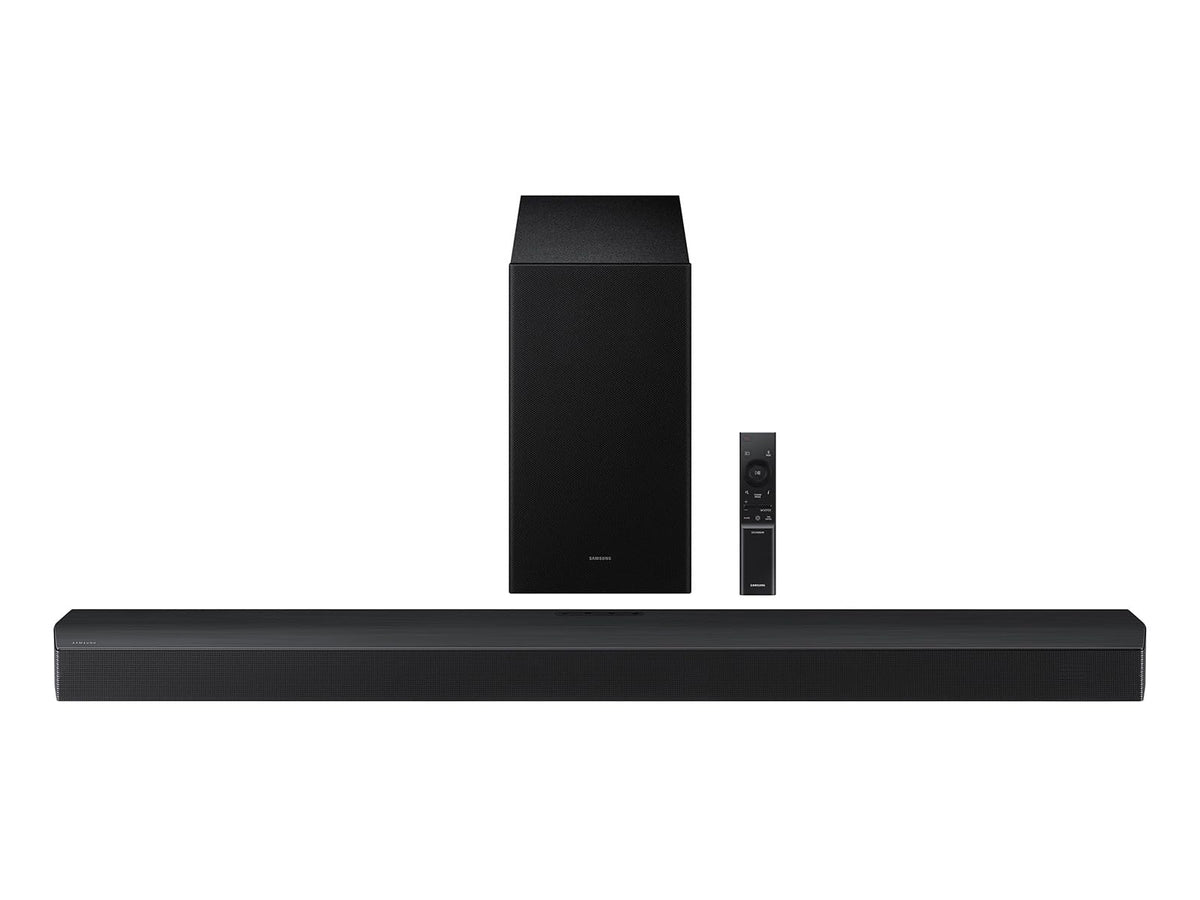 Samsung HW-B750D/ZA 5.1 ch Soundbar w/ Dolby Audio, Surround Sound expansion, Bass Boost, Adaptive Sound, DTS Virtual:X, Wireless Subwoofer, 2024